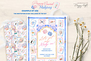 Preppy Coastal Mahjong Clipart, a Decorative Illustration by TheHappyGiftArt (Thumbnail 11 of 12)