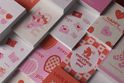 Happy Valentine`s Day, a Seasonal Illustration by Creative Gallery (Thumbnail 4 of 8)