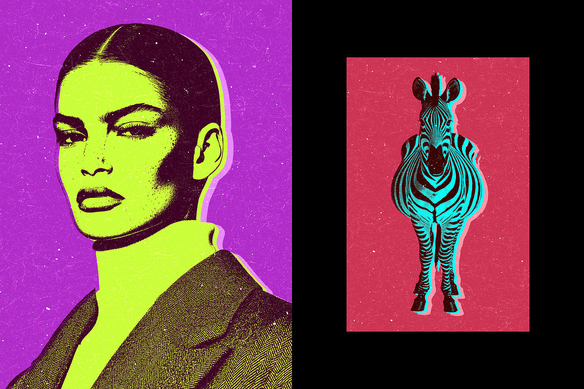 Pop Art Photo Effect, a Layer Style Add-On by Design Squad (Photo 3 of 6)