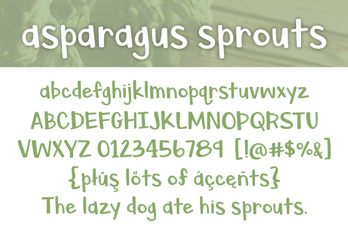 Asparagus Sprouts preview 2