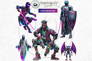 Arcade Gaming Character Cliparts, a Person Illustration by ThatsDesignArt (Thumbnail 4 of 10)
