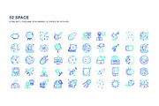 Space icon set, an Icon by Icongeek26 (Thumbnail 6 of 6)