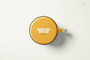 360ml Enamel Mug Mockup Set, a Cups & Container Mockup by creatsy5 (Thumbnail 24 of 30)