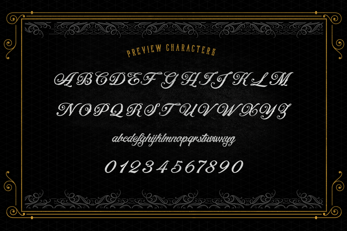 Artonic typeface +Bonus Pack preview 3