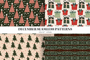 Festive Christmas Pattern Pack, a Pattern Graphic by illuztrate (Thumbnail 5 of 5)