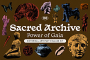 SACRED ARCHIVE Collage Elements, an Object Graphic by angelainthefields (Thumbnail 1 of 11)