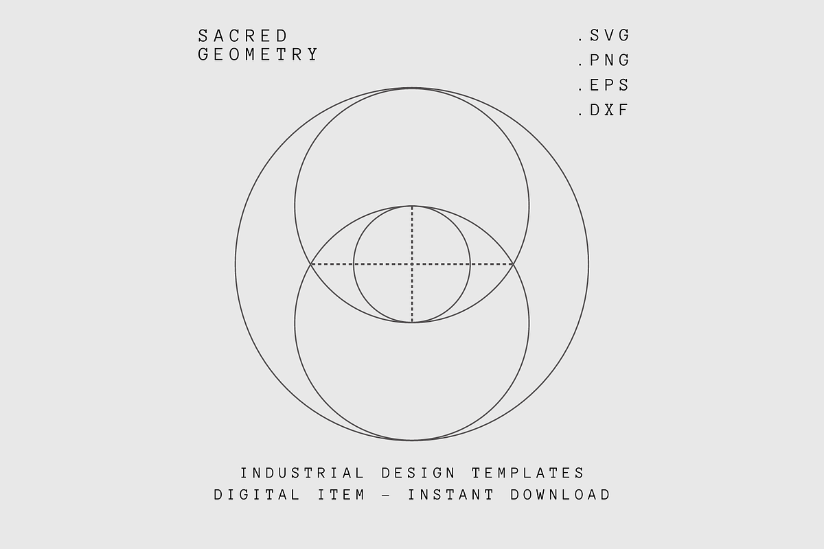 Sacred Geometry Eye of GOD: SVG, an Object Graphic by Digital Architects (Photo 1 of 6)