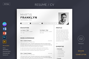 Resume/CV, a Resume Template by Orcshape Studio