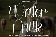 Water Milk
