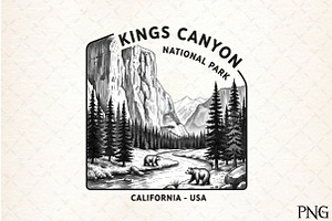 Wild Places U.S. National Parks SVG, an Illustration by DreamArtGraphic