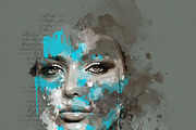 Mixed media art photo effect, an Action Add-On by MRI STUDIO (Thumbnail 18 of 19)