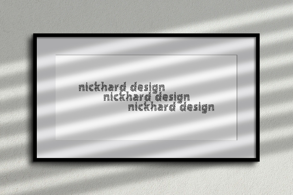 Nickhard, a Handwritten Font by Nickhard (Photo 5 of 8)