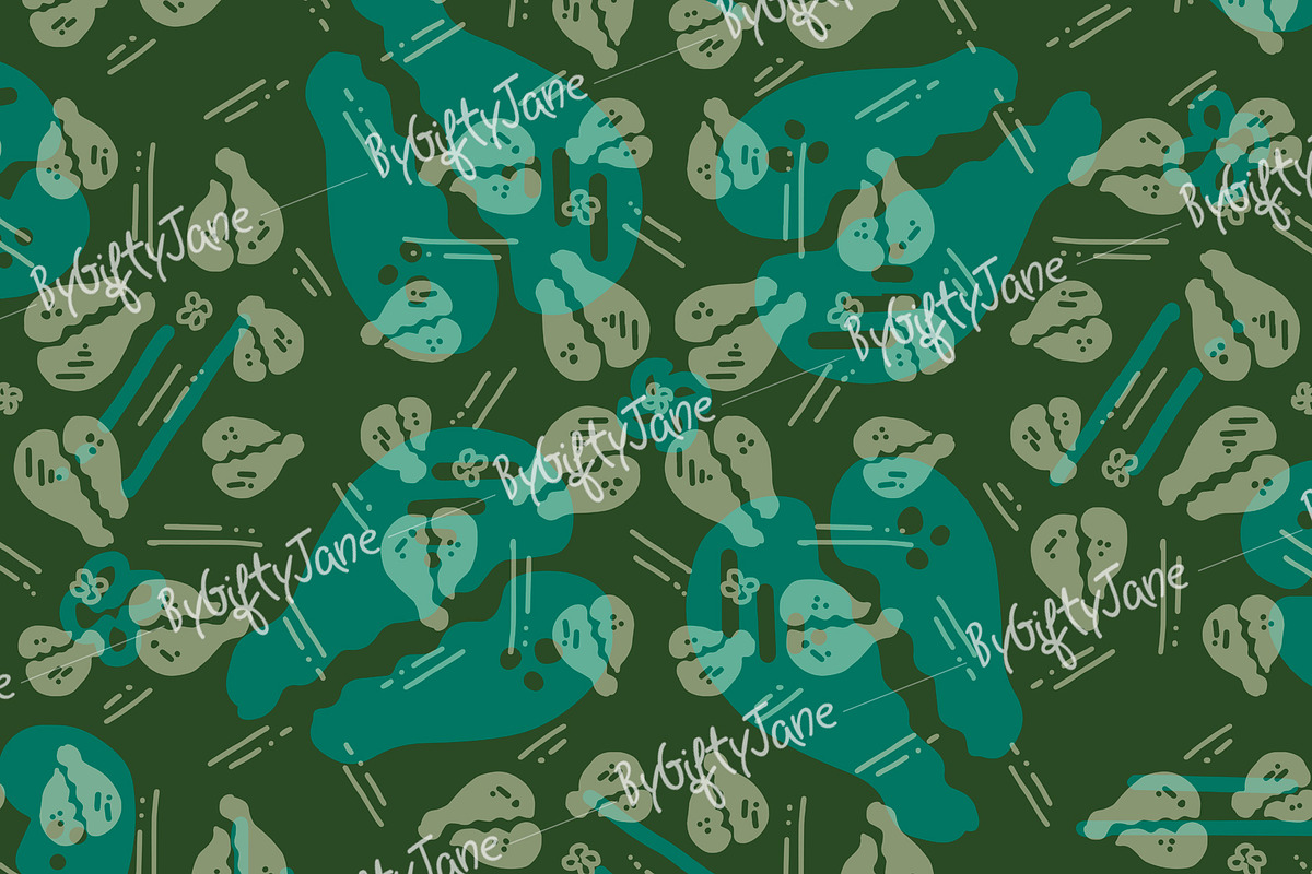Cowries Batik Pattern, a Pattern Graphic by ByGiftyJane (Photo 2 of 8)