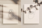Christmas Bundle- Line Drawings, an Illustration by Whimsy Works (Thumbnail 9 of 11)