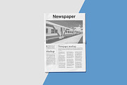 Newspaper Mockup, a Books & Magazine Mockup by WebAndCat (Thumbnail 13 of 13)