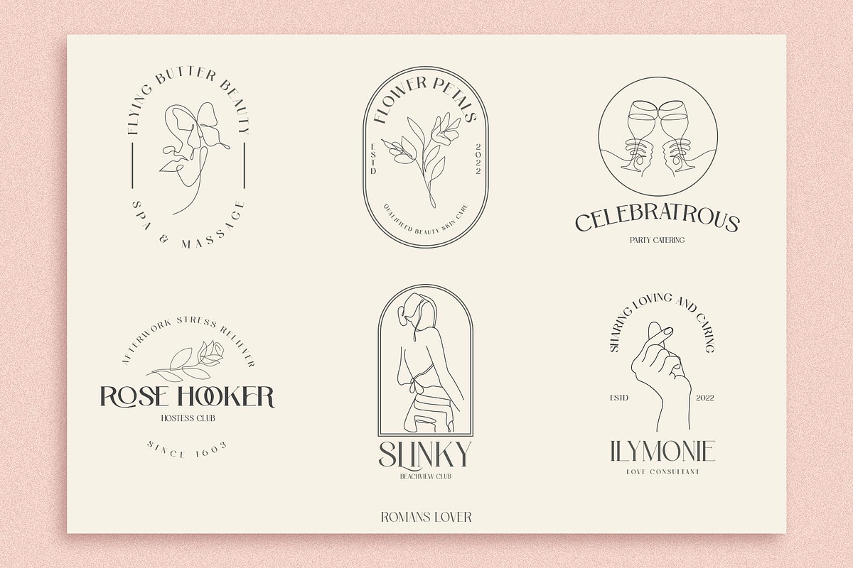 Roman Lover, a Serif Font by alit design (Photo 13 of 19)