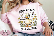Sorry I'm Late I Was Dilly Dallying, an Illustration by Daily.Designs (Thumbnail 4 of 5)