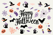 Set of Halloween illustrations, a Seasonal Illustration by AS Studio (Thumbnail 1 of 5)