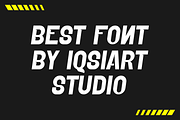 Myahewa - Sporty Font, a Sans Serif Font by Iqsiart Studio (Thumbnail 4 of 7)