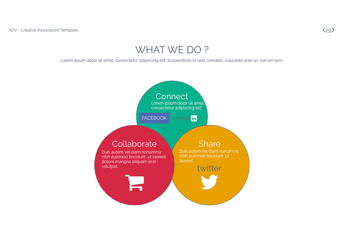 ADV Powerpoint Template, a Presentation Template by OXXO (Photo 29 of 78)