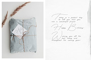 Spring Vibes. Floral Font + Frames, a Script Font by AnMark (Thumbnail 4 of 15)