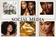140 Melanin Aesthetic Stock Images, a Beauty & Fashion Photo by MarkoPresets (Thumbnail 4 of 8)