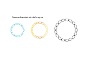 Mod Frames Clipart, a Graphic by Melissa Held Designs (Thumbnail 8 of 8)