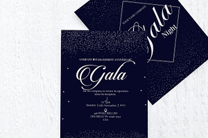 COMPANY ANNIVERSARY GALA CARD