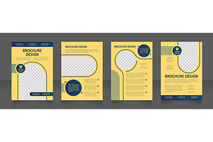 Business school course presentation, a Brochure Template by IMG Visuals
