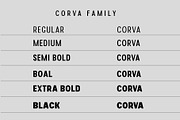 Corva, a Sans Serif Font by Reza Studio (Thumbnail 4 of 8)