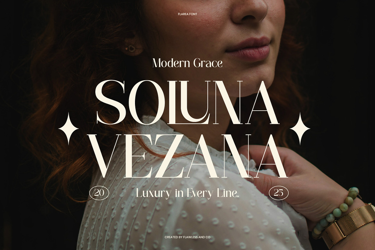 Flarea - Beautiful Serif Font, a Serif Font by Flawless And Co (Photo 2 of 10)
