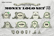 Vector Money Logo Set #2, a Branding & Logo Template by Snap Vectors (Thumbnail 3 of 3)