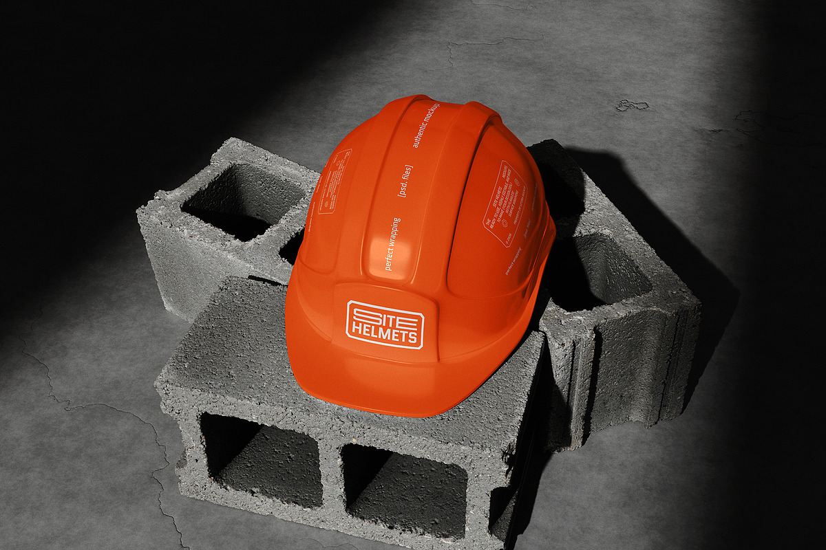 20+ Safety Helmet Mockups Bundle, a Mockup by Vitora Mockup (Photo 13 of 14)