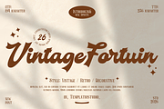 Vintage Fortuin Brush Script Font, a Handwritten Font by Templatiostudio (Thumbnail 1 of 12)