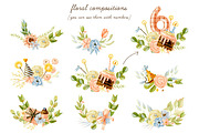 Birthday party. Cute forest animals., an Animal Illustration by babenkoirusa (Thumbnail 9 of 22)