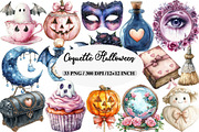 Coquette Halloween Clipart, an Illustration by Daily.Designs (Thumbnail 1 of 5)