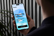 Phone 15 Pro Mockup in Hand, an iPhone Mockup by Asylab (Thumbnail 3 of 4)