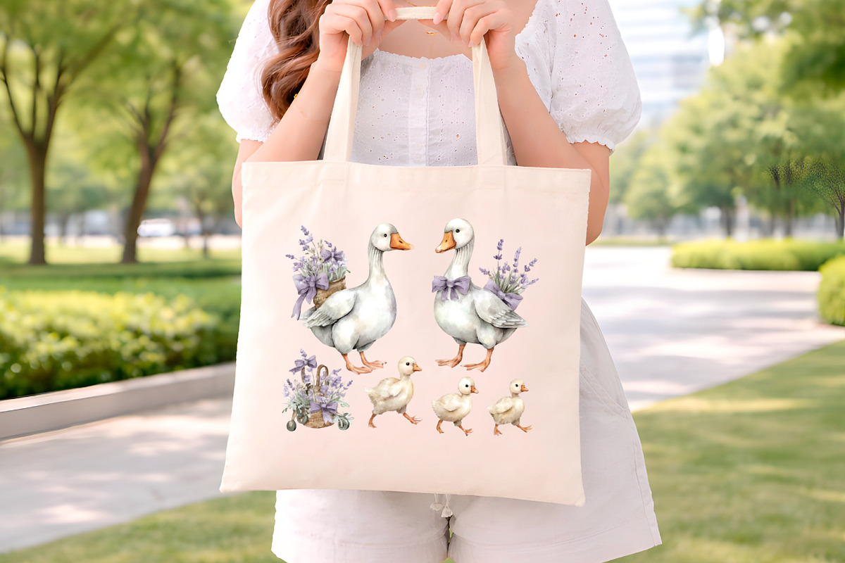 Silly Goose Clipart Spring, an Illustration by Digital Artistic99 (Photo 7 of 11)