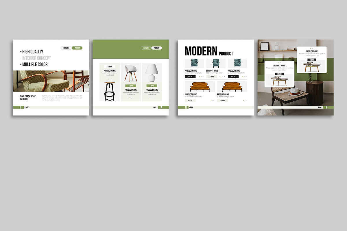 Square Product Catalog Template, a Brochure Template by Spark_Creative (Photo 15 of 15)