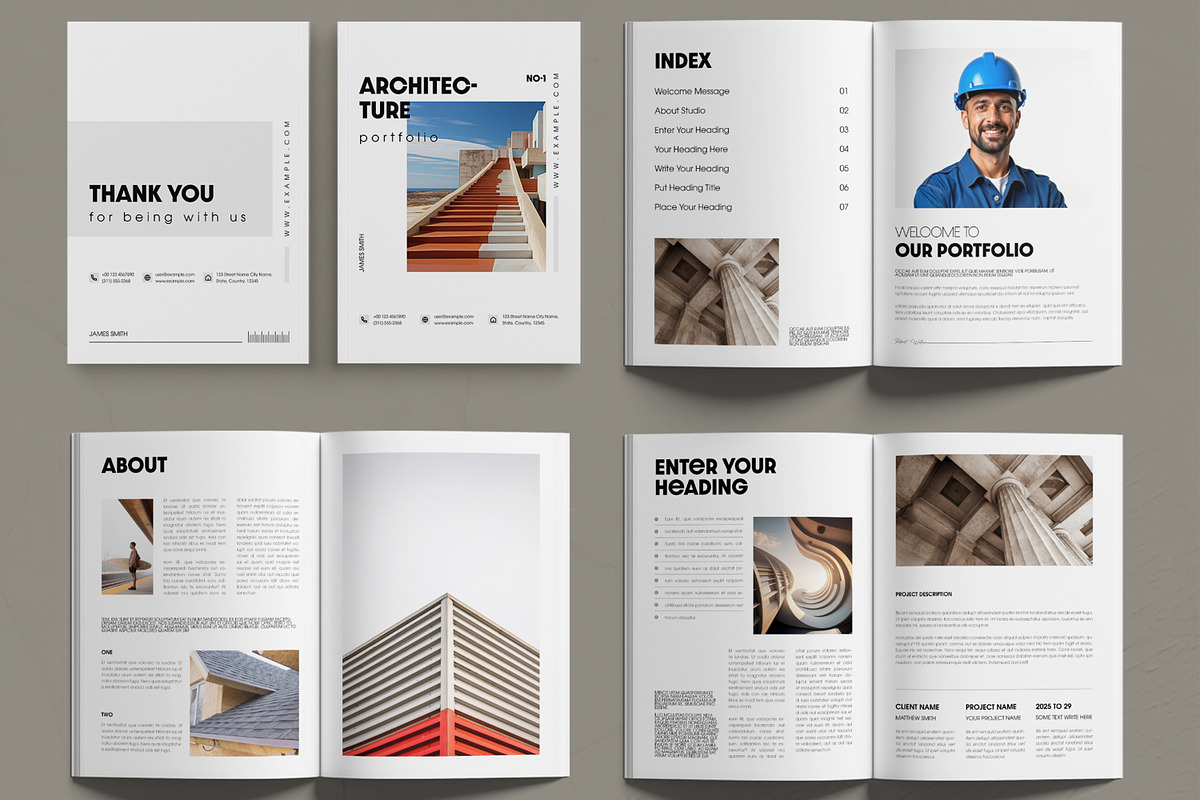 Architecture Portfolio Brochure preview 2