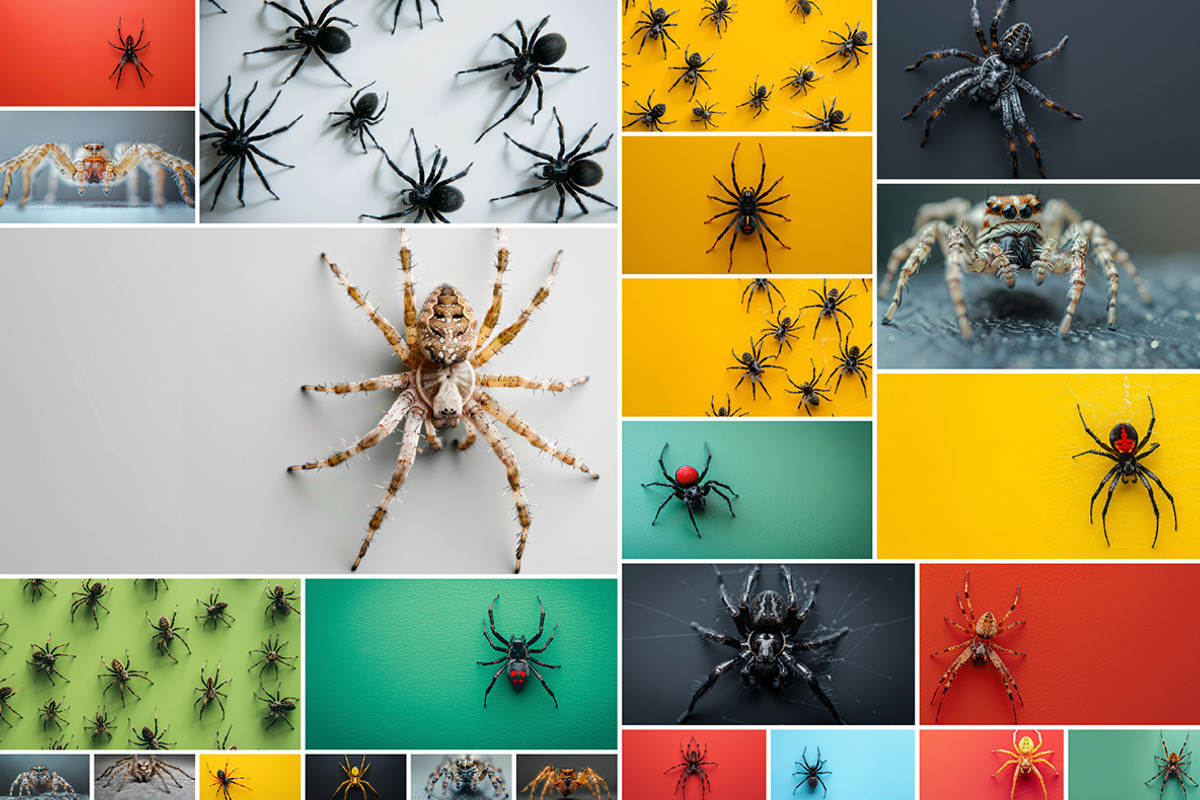 143 Spiders, an Animal Photo by Handmadefont (Photo 13 of 16)