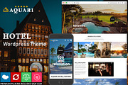 Aquari - Hotel, Resoft & Business, a WordPress Template by Cherry Wordpress Theme (Thumbnail 1 of 10)