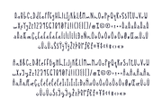 Barb & Cally Font, a Sans Serif Font by Denise Chandler (Thumbnail 8 of 8)