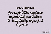 NicheThings Messy Handwritten Script, a Script Font by Struvictory.art (Thumbnail 2 of 9)
