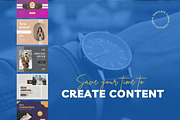 Fashion Sale Content Facebook Posts, a Social Media Template by emcrea (Thumbnail 4 of 9)
