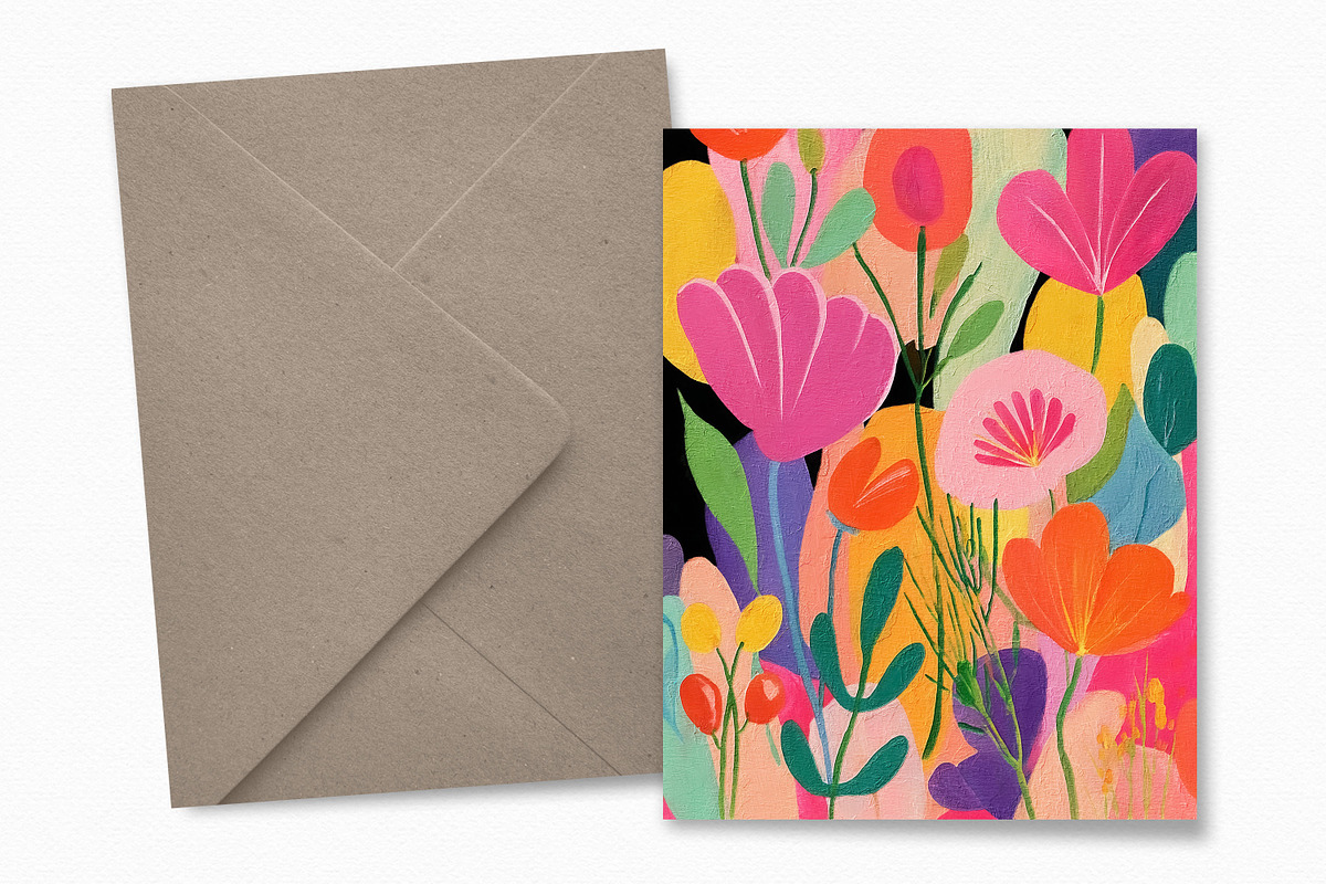 Color Pop Florals, a Decorative Illustration by rileyBgraphics (Photo 4 of 7)