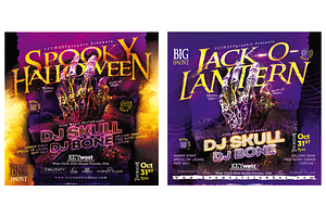 Halloween Event Party Flyer