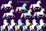 Magical Unicorns, Einhorn, Rainbow, an Illustration by Mia's Graphic Design (Thumbnail 6 of 10)