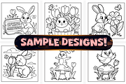 Bold Easy Lovely Spring Coloring, a Seasonal Illustration by Craftsbeefy (Thumbnail 2 of 4)