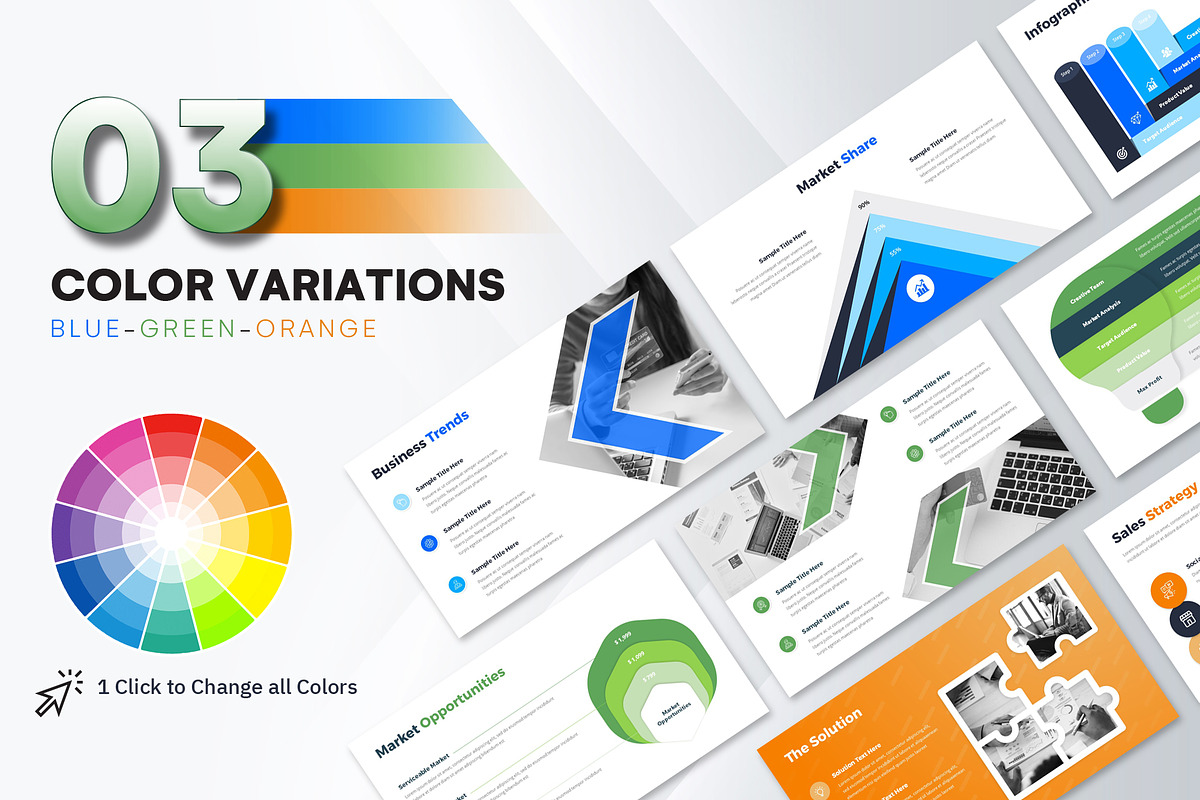 Business Plan PowerPoint Template, a Presentation Template by Orcshape Studio (Photo 3 of 29)